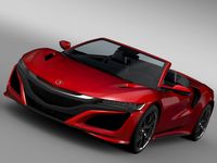 Acura NSX Cabriolet 20173d model