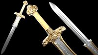 Atlantean Sword - Real Size - Conan The Barbarian | 3D
