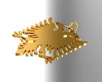 38mm Albanian Eagle Pendant model | 3D