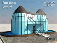 Fan shop Level 93d model
