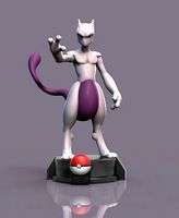 mewtwo statue | 3D