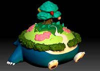 Pokemon Gigantamax Snorlax | 3D