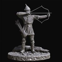 Archery - Ottoman 3d model | 3D