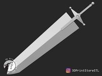 Demon Slayer Sword From Black Clover - Fan Art | 3D