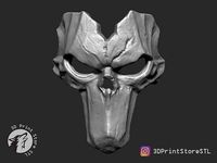Death Mask From Darksiders - Fan Art 3D print model | 3D