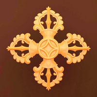 Vajra CNC relief 01 | 3D