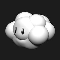 Lakitu Cloud Mario | 3D