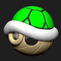 Mario Turtle Shell Koopa Troopa | 3D