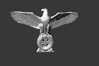 German eagle imperial war museum in London | 3D