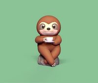 Sloth Tea | 3D
