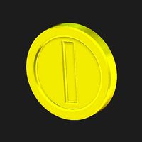 Coin Mario | 3D