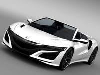 Honda NSX Cabriolet 20173d model