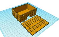 RC 1 12 Battery Wood Box Design | 3D