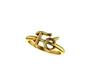ANEL FE TAMANHO 18-  RING FAITH SIZE 18BRAZIL  | 3D