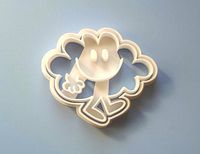 Mr Daydream Cookie Cutter | 3D