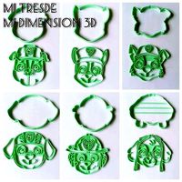 PAW PATROL CUTTER AND MARKER | 3D