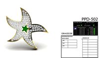Star fish pendant 3dm 1render detail | 3D