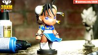 Chun-Li Chibi for 3D Printing STL ChibiSTL | 3D
