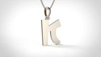 Model 665 K Saiko Initial Japon Letter | 3D