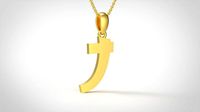 Model 664 J Saiko Initial Japon Letter | 3D