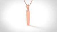 Model 663 I Saiko Initial Japon Letter | 3D