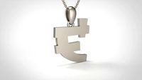 Model 659 E Saiko Initial Japon Letter | 3D