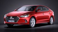 Hyundai Elantra 20173d model