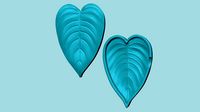 Boa Leaf - Molding Arrangement EVA Foam Craft | 3D