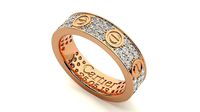 Band ring - Mau  1511 | 3D
