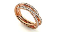 Band ring - Mau  2119 | 3D