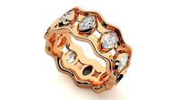 Band ring - Mau  68 | 3D