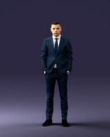Office man 1012-2 3D Print Ready | 3D