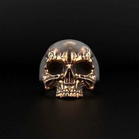 Ring Skull ztl stl obj | 3D