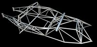 Mercedes Benz 300 sl chassis w198 | 3D