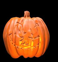 Jack-O-Lantern Solid | 3D