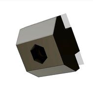 30x30 Sigma profile nut m3x16 screw drag drob  | 3D