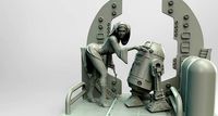 Princess Leia Classic Pose | 3D
