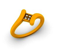 Saloni Diamond Ring  | 3D