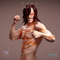 Attack on Titan- Eren Titan model to print | 3D