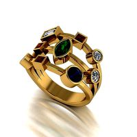 Raindance Scatter Ring | 3D