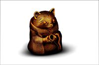 Racoon monk | 3D