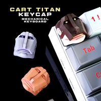 Cart Titan Pieck - Keycap 3D for mechanical keyboard - AOT SNK | 3D