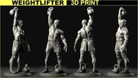 weightlifter 3D print | 3D