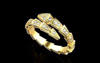 Bvlgari serpenti ring Size17 | 3D
