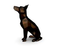 Australian Kelpie low poly | 3D