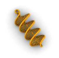 Dangle Earring  | 3D