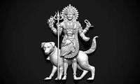 Kal Bhairav Relief | 3D