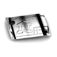 Draught Bracelet Pendant | 3D