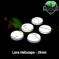 Lava Hellscape - 28mm | 3D