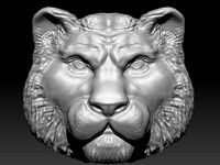 tiger 3d print model | 3D